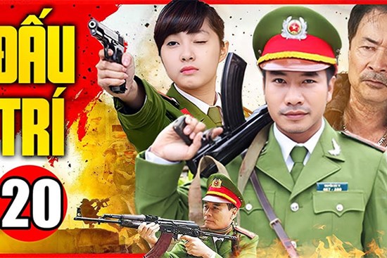 'Đấu trí' tập 20: Đại uý Vũ tâm sự với người yêu ý định đổi nghề công an