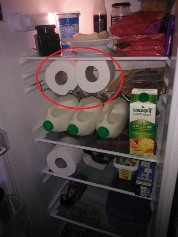 Đặt cuộn giấy vệ sinh vào tủ lạnh: Lợi ích rất tuyệt vời, giải quyết vấn đề nhà nào cũng gặp-1