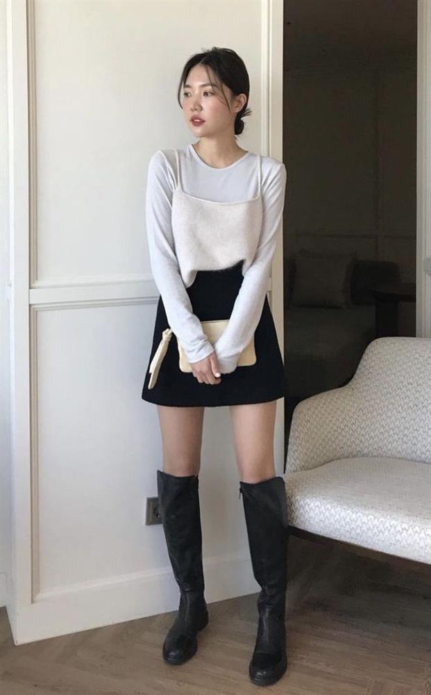 6 kiểu áo không thể thiếu trong tủ đồ đầu thu khiến hội mặc đẹp xứ Hàn mê tít-14
