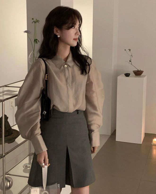 6 kiểu áo không thể thiếu trong tủ đồ đầu thu khiến hội mặc đẹp xứ Hàn mê tít-6