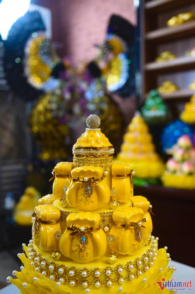 Bên trong lò oản nghệ thuật giá 6 triệu đồng một mâm-9