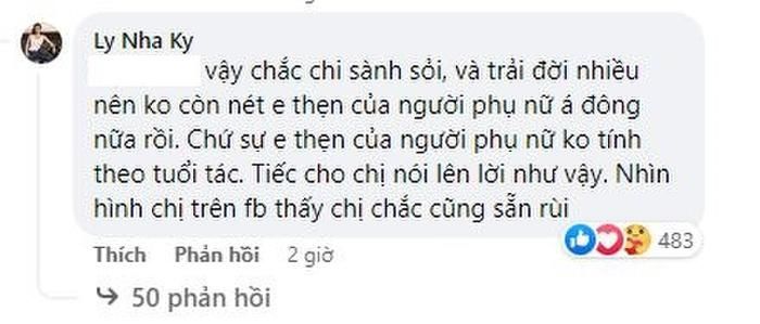 Lý Nhã Kỳ đáp trả khi bị mỉa mai nhõng nhẽo, khóc lóc như gái mới lớn-3