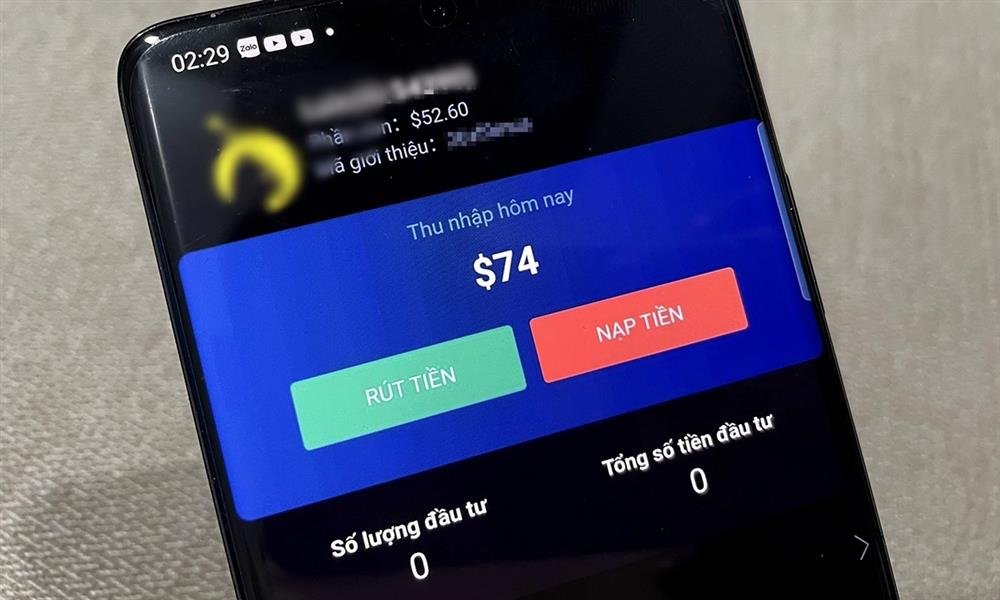 Nhận lời đầu tư trên ứng dụng, mất gần 700 triệu đồng trong 4 ngày-1