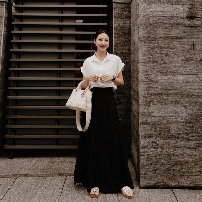 12 cách mặc chân váy đen đẹp từ đi làm tới đi chơi-3