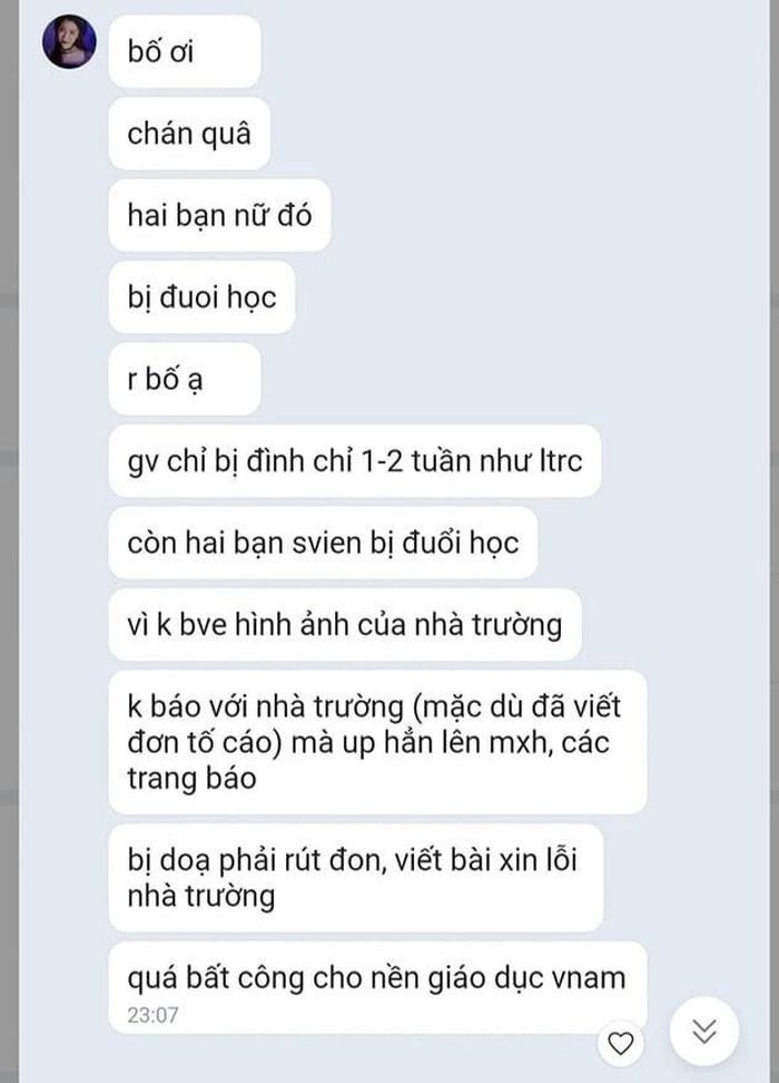 Nữ sinh ĐH Thủ đô lên tiếng sau khi tố bị thầy giáo quấy rối-3