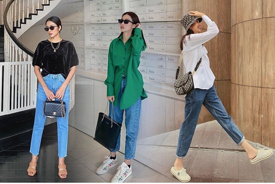 Kiểu quần jeans sao Việt diện nhiều nhất: Hack dáng hiệu quả hơn cả jeans ống rộng