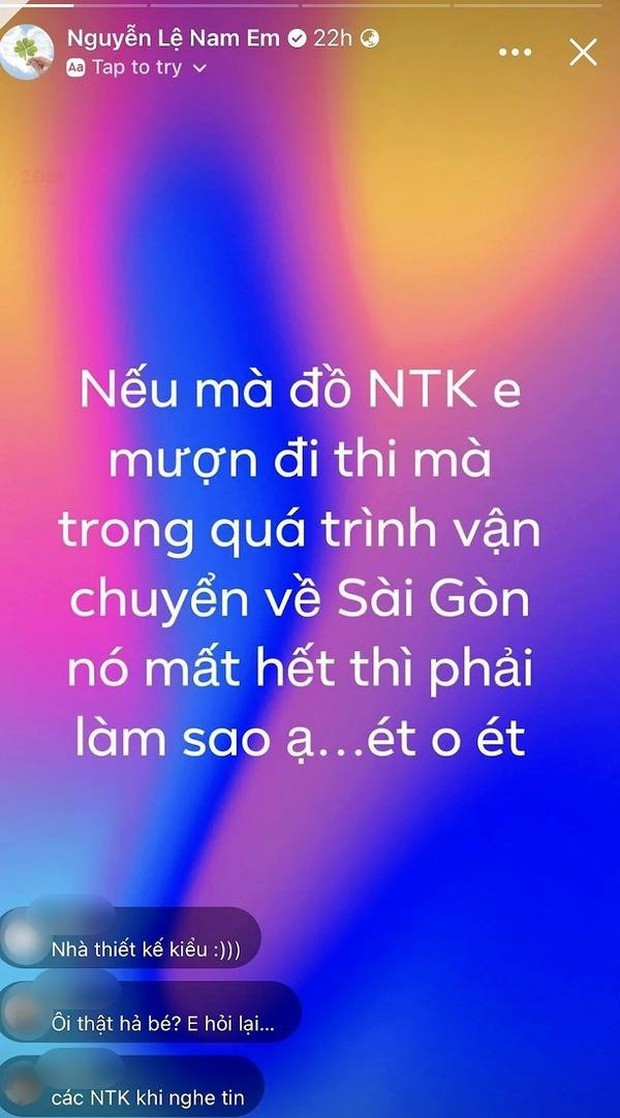 Chia tay Miss World Vietnam 2022 được một tuần, Nam Em bất ngờ gặp sự cố rất đáng lo-2