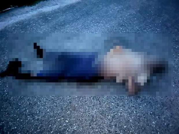Người đàn ông tử vong tại bến xe ở Hà Tĩnh, trên đầu kê một chiếc giày-1
