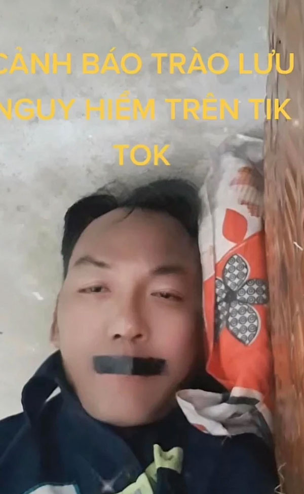 Cảnh báo trào lưu nguy hiểm trên Tiktok: Dán băng keo vào miệng mong ngủ ngon, không ngáy-3