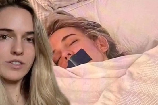 Cảnh báo trào lưu nguy hiểm trên Tiktok: Dán băng keo vào miệng mong ngủ ngon, không ngáy