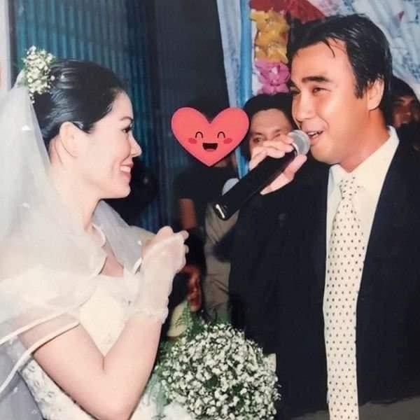 Loạt ảnh cưới 17 năm trước của MC Quyền Linh, bà xã Dạ Thảo vô cùng xinh đẹp-2
