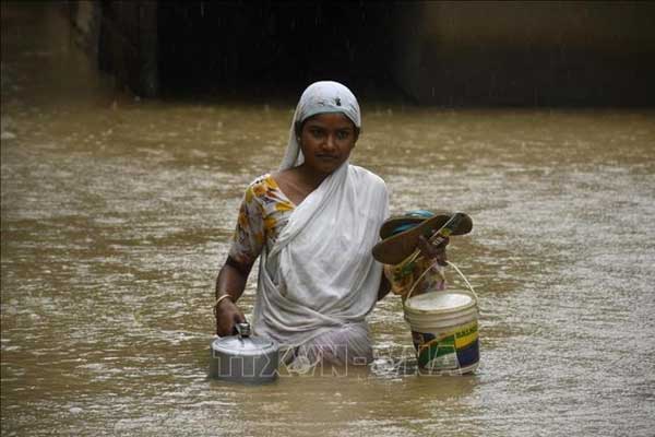 Lũ lụt, lở đất khiến ít nhất 50 người ở Ấn Độ thiệt mạng-1