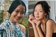 Á hậu Bảo Ngọc 'lộ nguyên hình' mặt mộc khuyết điểm