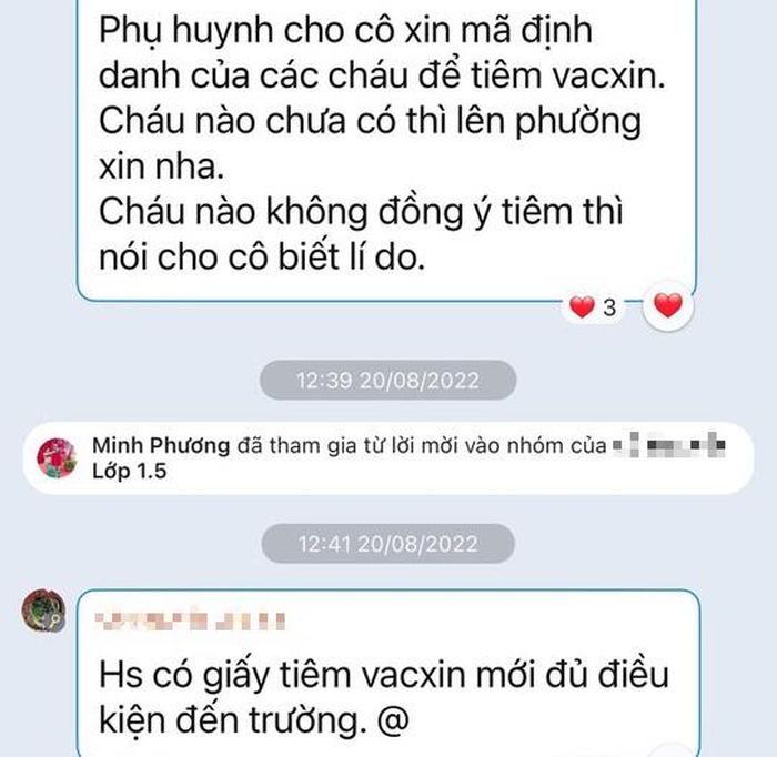 Diễn biến mới vụ học sinh không tiêm vắc-xin phải học online-3