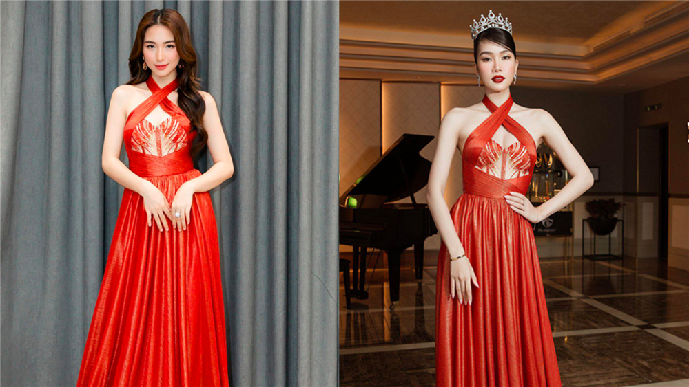 Sở hữu guốc thần 25 cm, Hòa Minzy không ngại diện váy dạ hội đụng hàng các nàng hậu Việt-1