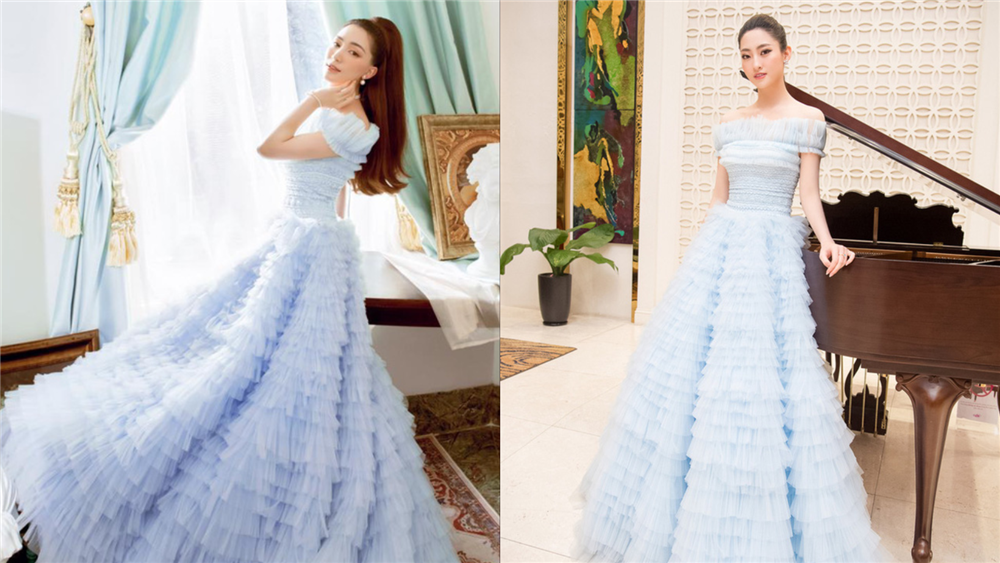 Sở hữu guốc thần 25 cm, Hòa Minzy không ngại diện váy dạ hội đụng hàng các nàng hậu Việt-2