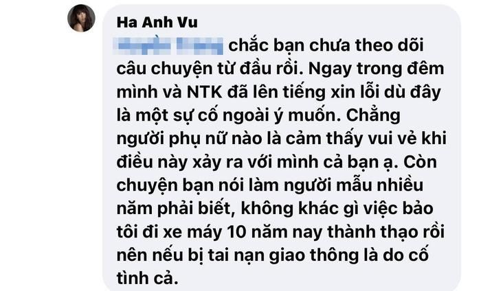 Sau sự cố bị phạt 70 triệu vì mặc phản cảm, Hà Anh: Làm nghề gì mà chẳng có tai nạn dù giỏi đến đâu-3