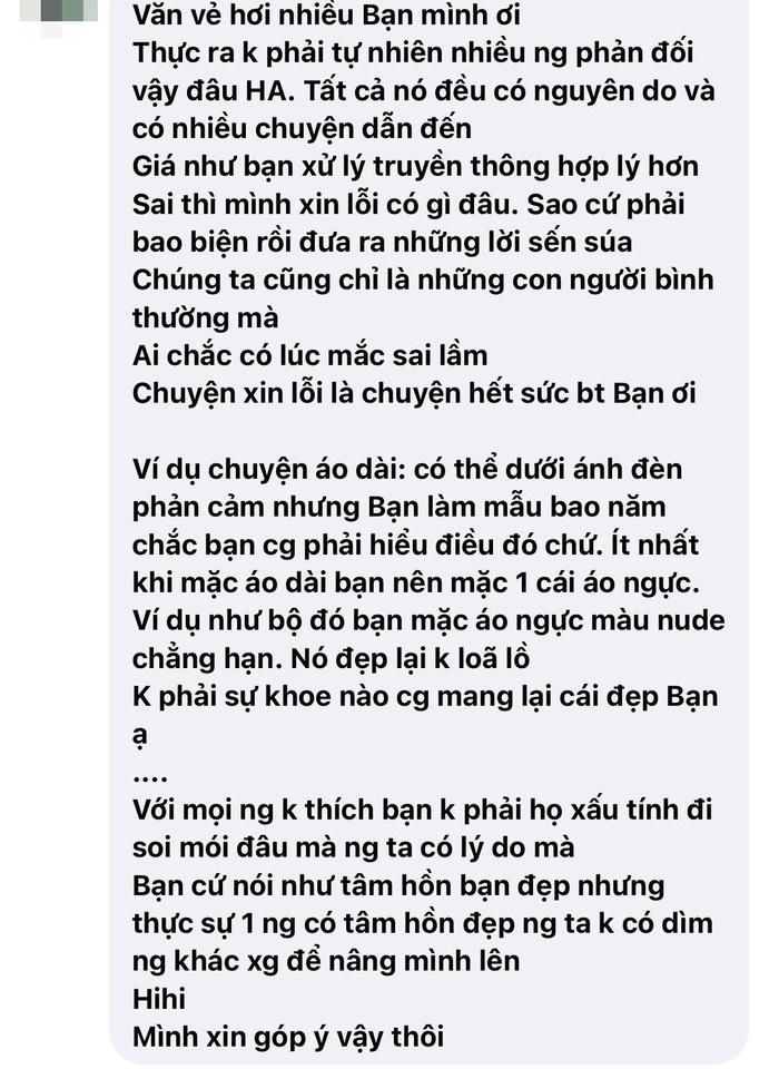 Sau sự cố bị phạt 70 triệu vì mặc phản cảm, Hà Anh: Làm nghề gì mà chẳng có tai nạn dù giỏi đến đâu-2