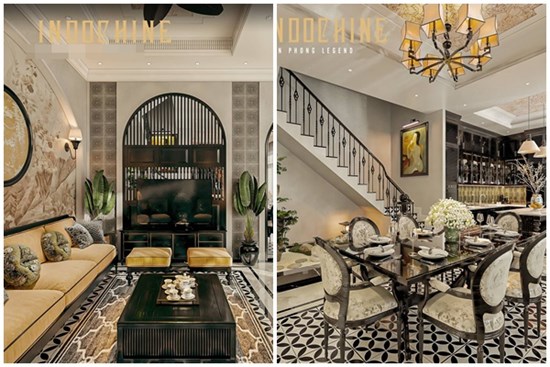 Gia chủ lạc đến cuộc sống đầu thế kỷ 20 khi bước chân vào biệt thự Indochine