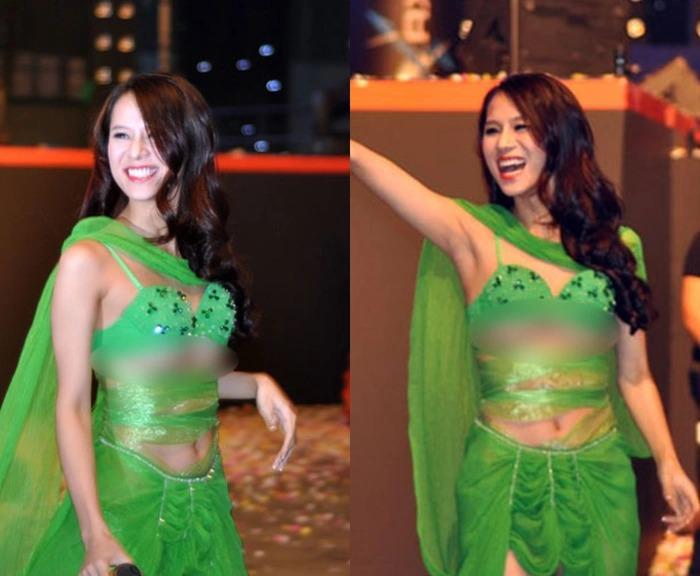 Loạt đầm phản cảm ăn gậy của sao Việt, Hà Anh chưa hở nhất?-10