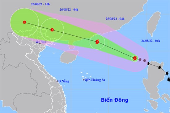 Bão số 3 tăng cấp, miền Bắc mưa to