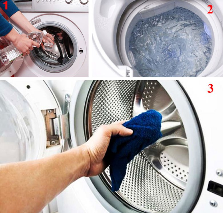 Vệ sinh máy giặt cửa ngang đơn giản, dễ làm, chỉ ít phút là sạch bong như mới-4