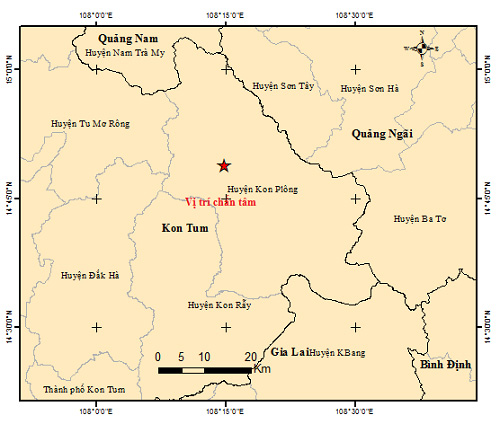 Động đất sẽ còn tiếp tục ở Kon Tum sau 12 trận liên tiếp-1