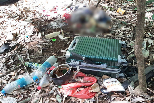 Vụ 2 bộ xương người trong rừng ở Gia Lai: Tìm thấy hiện vật mang tính tâm linh tại hiện trường-11