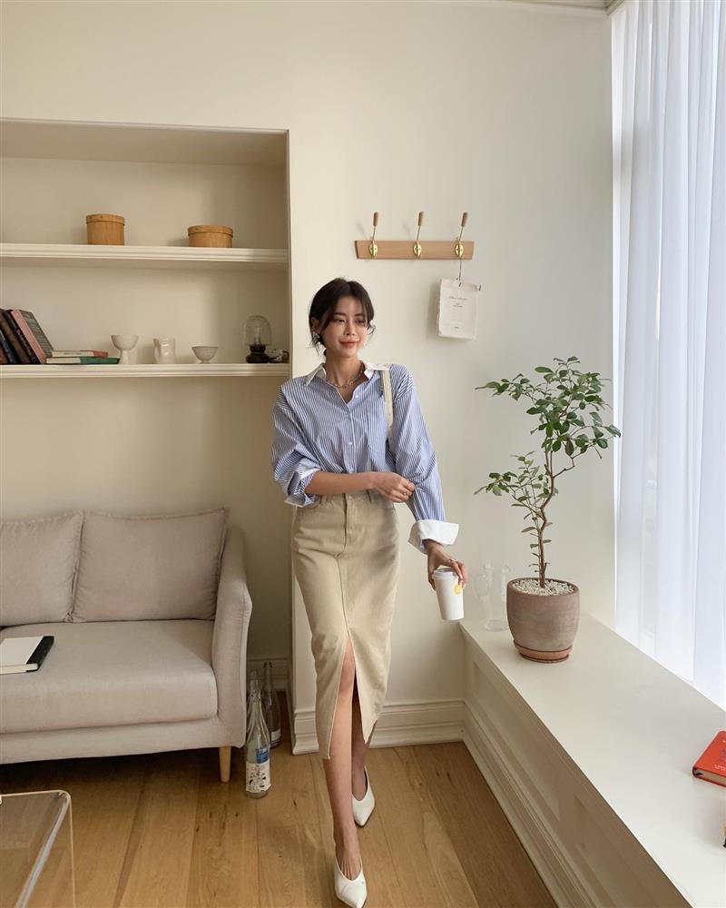 5 kiểu áo sơ mi nàng 30+ cần sắm ngay để mùa thu 2022 mặc đẹp hơn hẳn năm ngoái-11