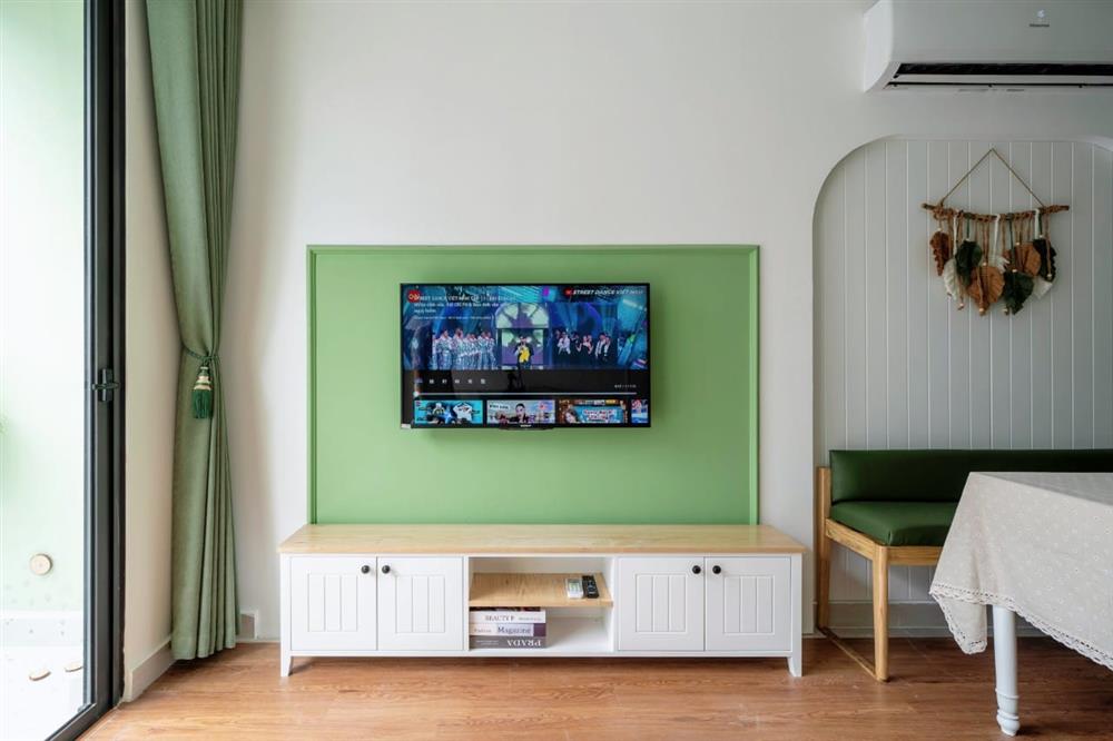 Căn hộ xanh cốm mát lành, xua tan cảm giác oi bức-7