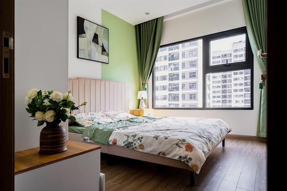 Căn hộ xanh cốm mát lành, xua tan cảm giác oi bức-11