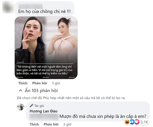 Đào Lan Hương - Vợ Shark Bình: Mượn đồ mà chưa xin phép là ăn cắp à em?”-1