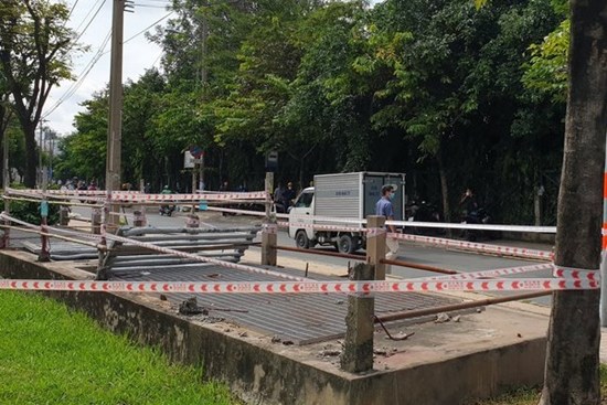 Phát hiện 1 thi thể nữ giới mặt biến dạng trong cống hộp ở TP HCM