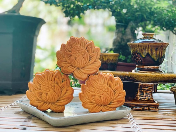 Có nồi chiên không dầu, chị em tận dụng ngay để làm bánh Trung thu nướng, đơn giản mà thành phẩm lại ngon xuất sắc-4