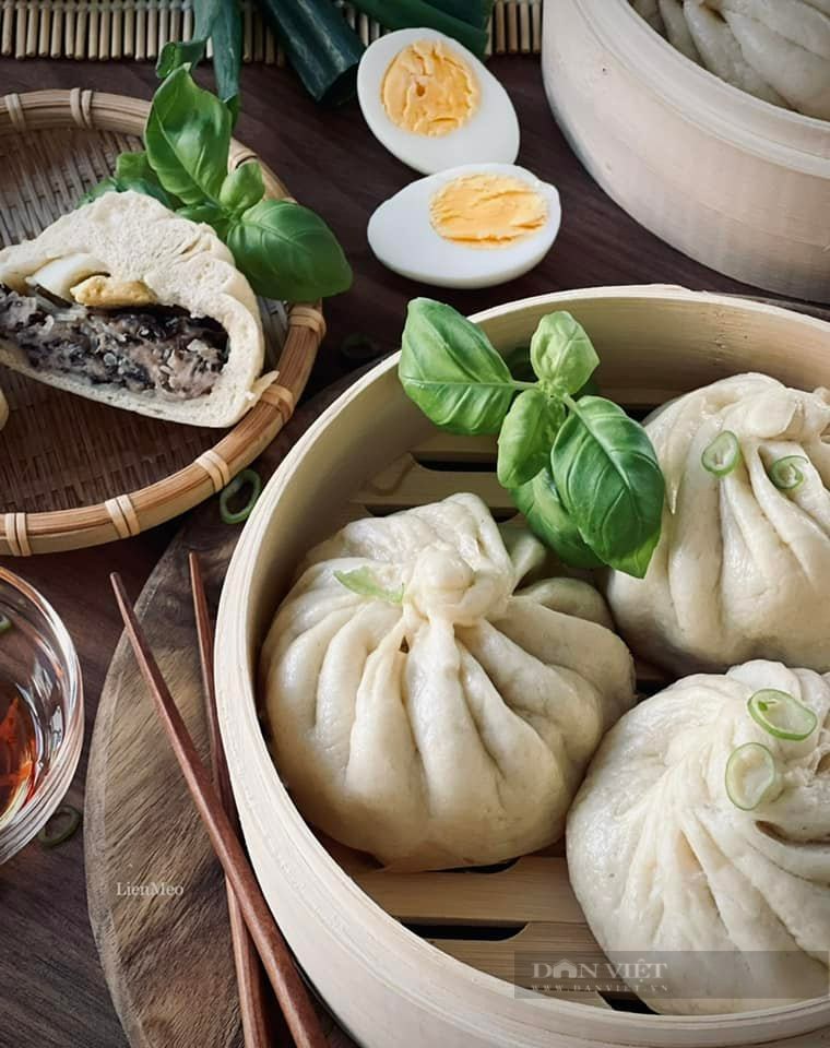 Bật mí cách làm bánh bao nhân thịt xốp mềm, không cần máy trộn bột-1