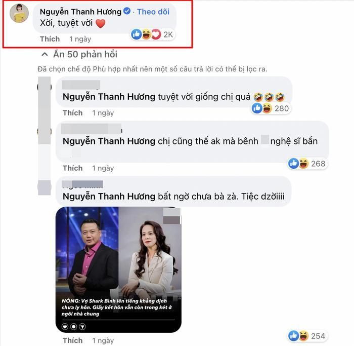 Bênh vực chuyện Phương Oanh hẹn hò Shark Bình, một nữ diễn viên nổi tiếng bị ném đá tới tấp-3