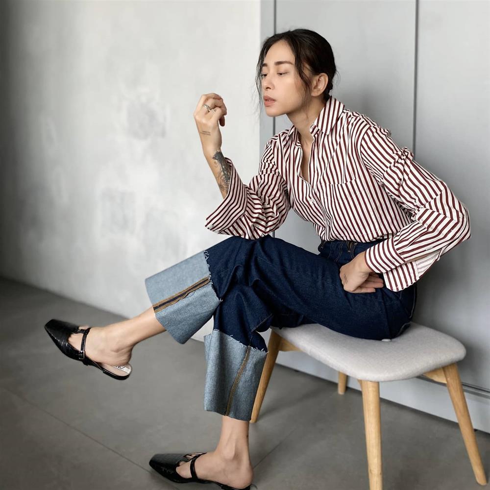 Trẻ hóa phong cách công sở không khó, các nàng hãy tham khảo 13 set đồ của sao Việt-6