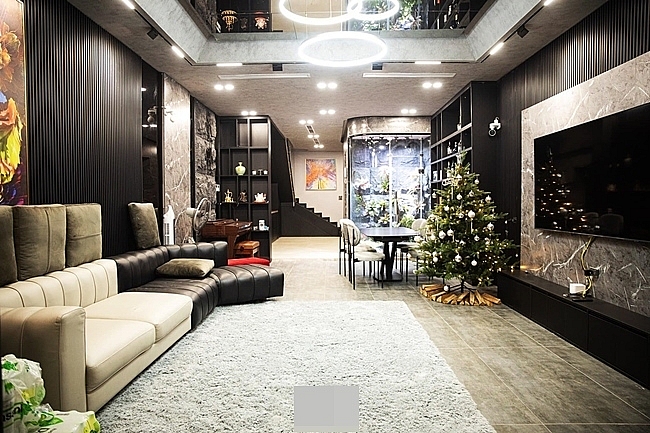 Hé lộ không gian sang trọng trong biệt thự triệu đô của ca sĩ Khắc Việt và vợ DJ xinh đẹp-5