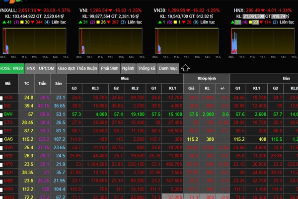 Toàn cầu tháo chạy, sắc đỏ bao trùm chứng khoán Việt-1