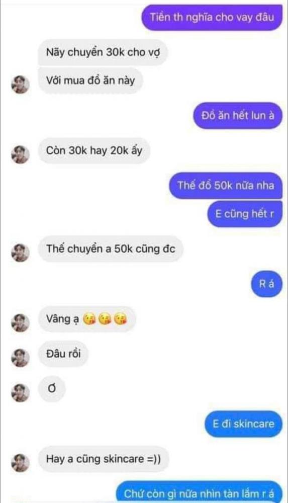 Trai đẹp bị bóc phốt đào mỏ bạn gái, 10 nghìn gửi xe đến 20 nghìn bánh bao cũng không tha-7