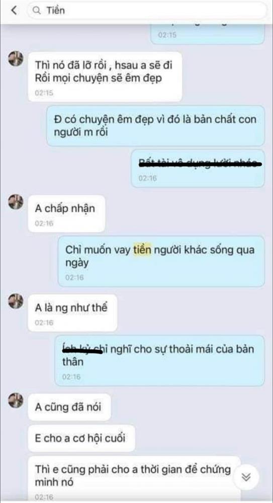 Trai đẹp bị bóc phốt đào mỏ bạn gái, 10 nghìn gửi xe đến 20 nghìn bánh bao cũng không tha-9