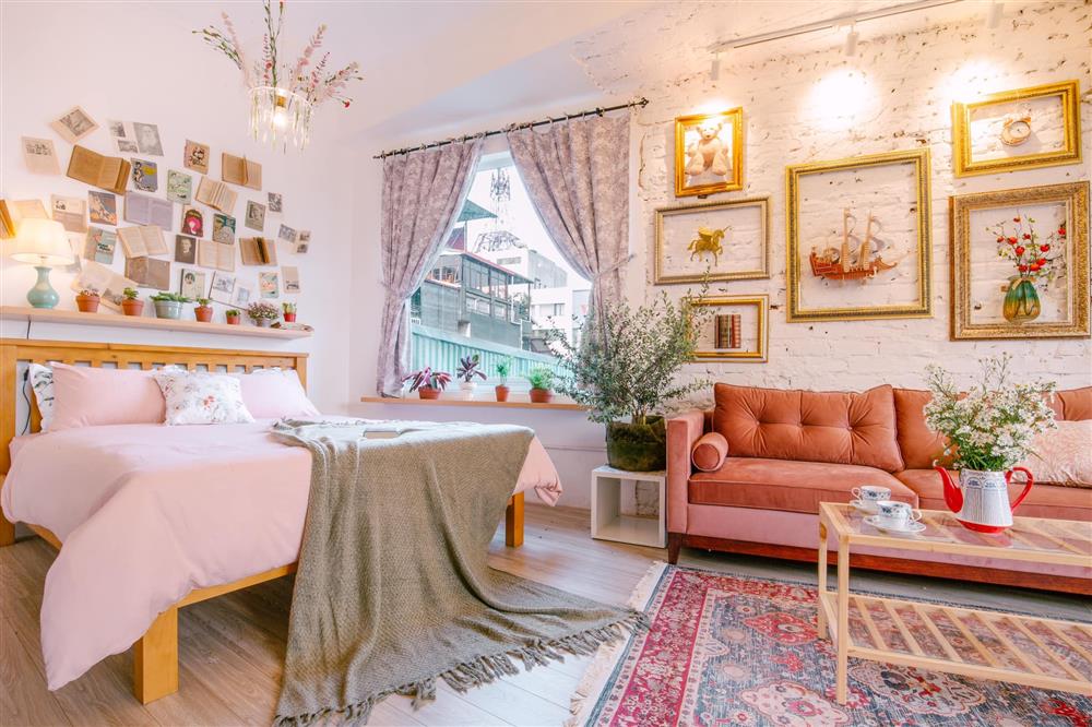 Cô gái ở Hà Nội cải tạo phòng thuê 80m² xuống cấp theo phong cách châu Âu cuốn hút-2