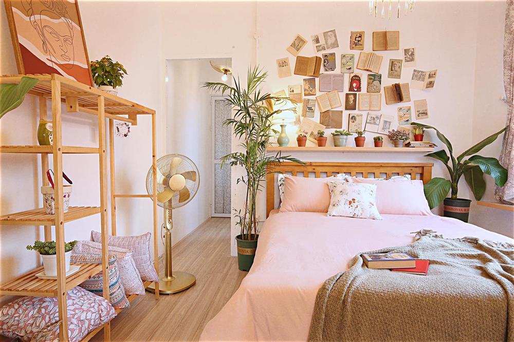 Cô gái ở Hà Nội cải tạo phòng thuê 80m² xuống cấp theo phong cách châu Âu cuốn hút-11