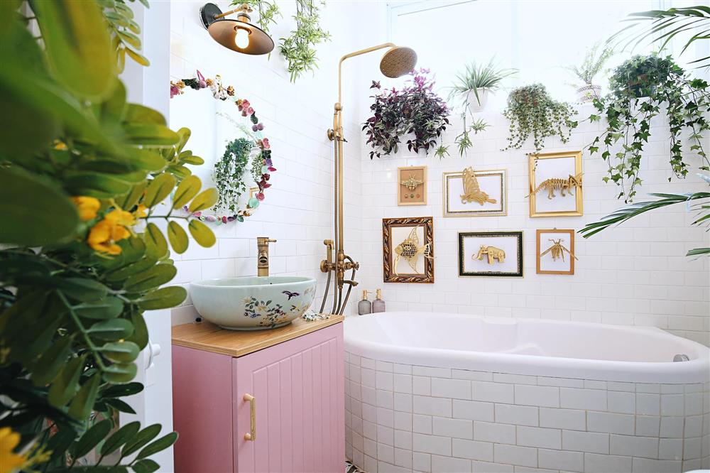 Cô gái ở Hà Nội cải tạo phòng thuê 80m² xuống cấp theo phong cách châu Âu cuốn hút-13