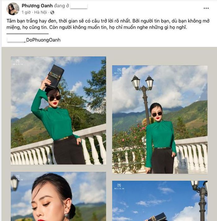 Phương Oanh liên tục thể hiện sự vui vẻ giữa ồn ào tình cảm: Đang hậu tam tai một chút-2