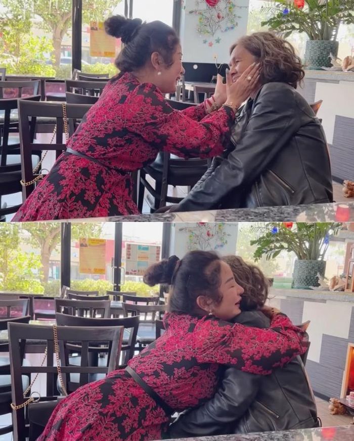 Thúy Nga vui run người khi vô tình gặp lại ca sĩ Kim Ngân-1