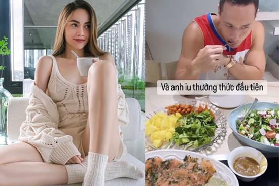Hồ Ngọc Hà chiều chồng hết nấc, đích thân vào bếp nấu nhiều món ăn ngon, đẹp da đẹp dáng chị em học tập ngay