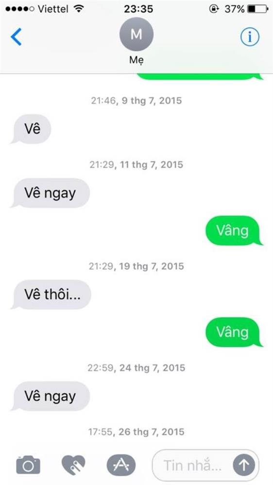 Ngã ngửa với những tin nhắn chất lừ mà các bà mẹ gửi con cái-5