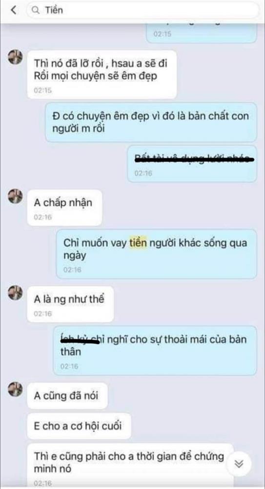 Trai đẹp bị bóc phốt đào mỏ bạn gái, 10 nghìn gửi xe đến 20 nghìn bánh bao cũng không tha-12