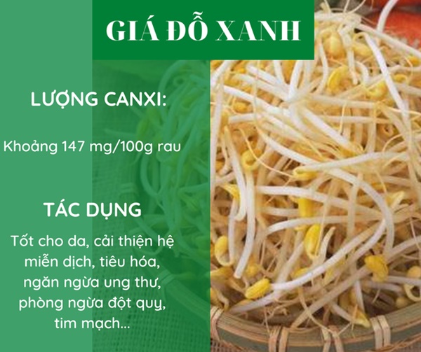 5 loại rau giàu canxi hơn sữa, bổ sung hàng ngày để phòng ngừa loãng xương-3